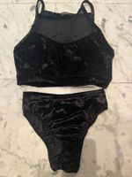 Completo Paradise Chick - pole velluto nero