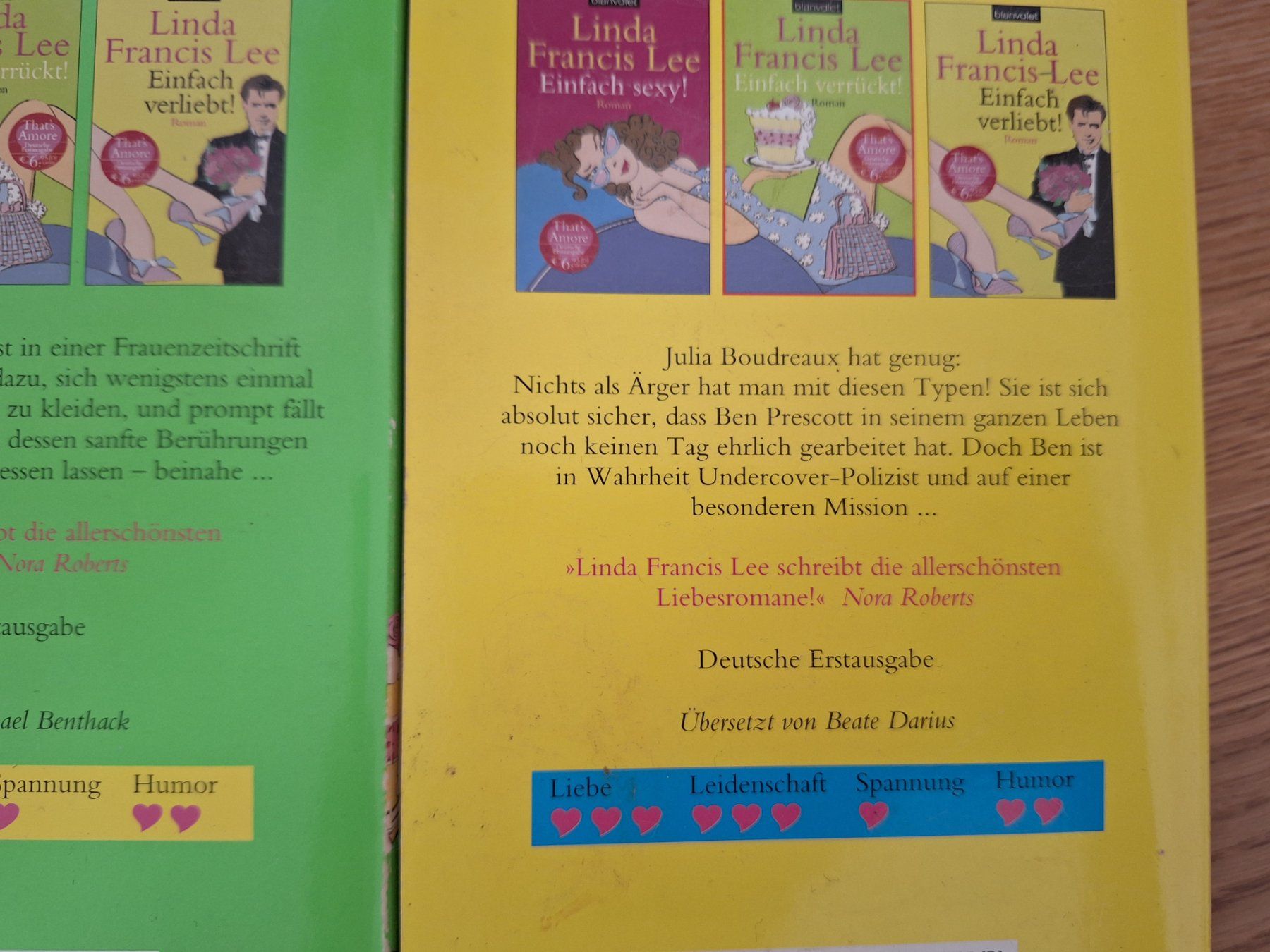 Libri: 3er Set Bücher von Linda Francis Lee – Usato da Thun venduto da Nalu02 2