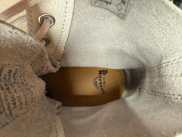 Dr. Martens Scarpe da donna: Bottines cuir Doc Martens gris/beiges – Nuovo (secondo la descrizione) da Enges venduto da cordec 2
