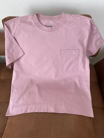 T-Shirt LEE Pocket TEE, altrosa, 100% Baumwolle, Gr. S