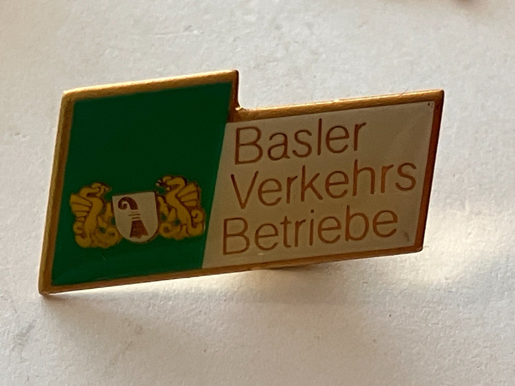 Placchette & Badge: 1 Pin BVB Basler Verkehrs Betriebe – Usato da Basel venduto da djwwpp