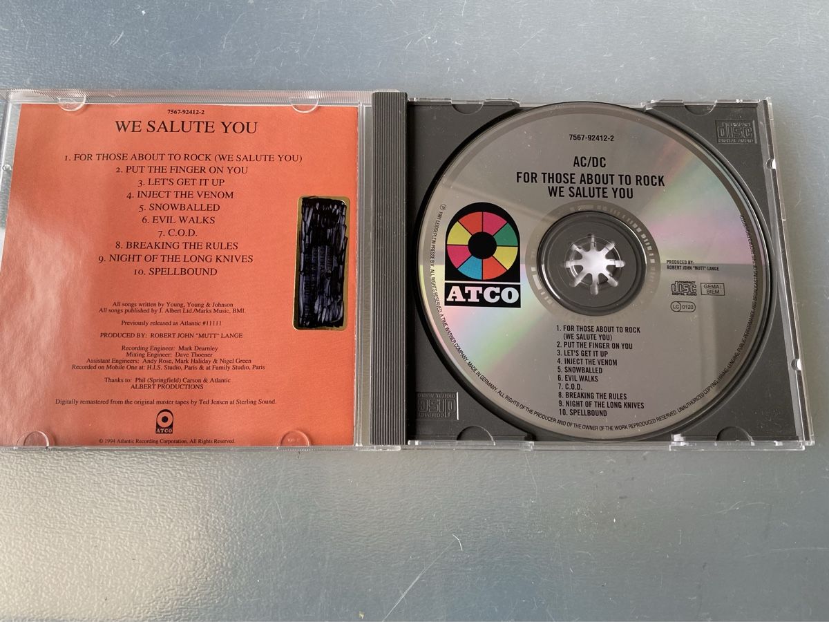 CDs: AC/DC - For Those About To Rock – Gebraucht aus Oberried Brienz von  2