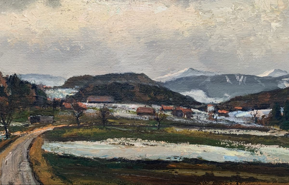 Dipinti: Schweizer Kunst - Max CLÉMENT (1912-1995) – Usato da Düdingen venduto da polytropon_5 3