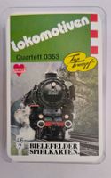 Eisenbahn Quartett Lokomotiven 0353 Bielefelder Spielkarten
