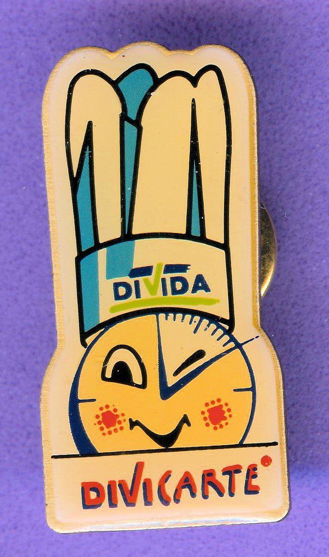 Placchette & Badge: DIVIDA  Divicarte – Usato da Winterthur venduto da Sammleroase