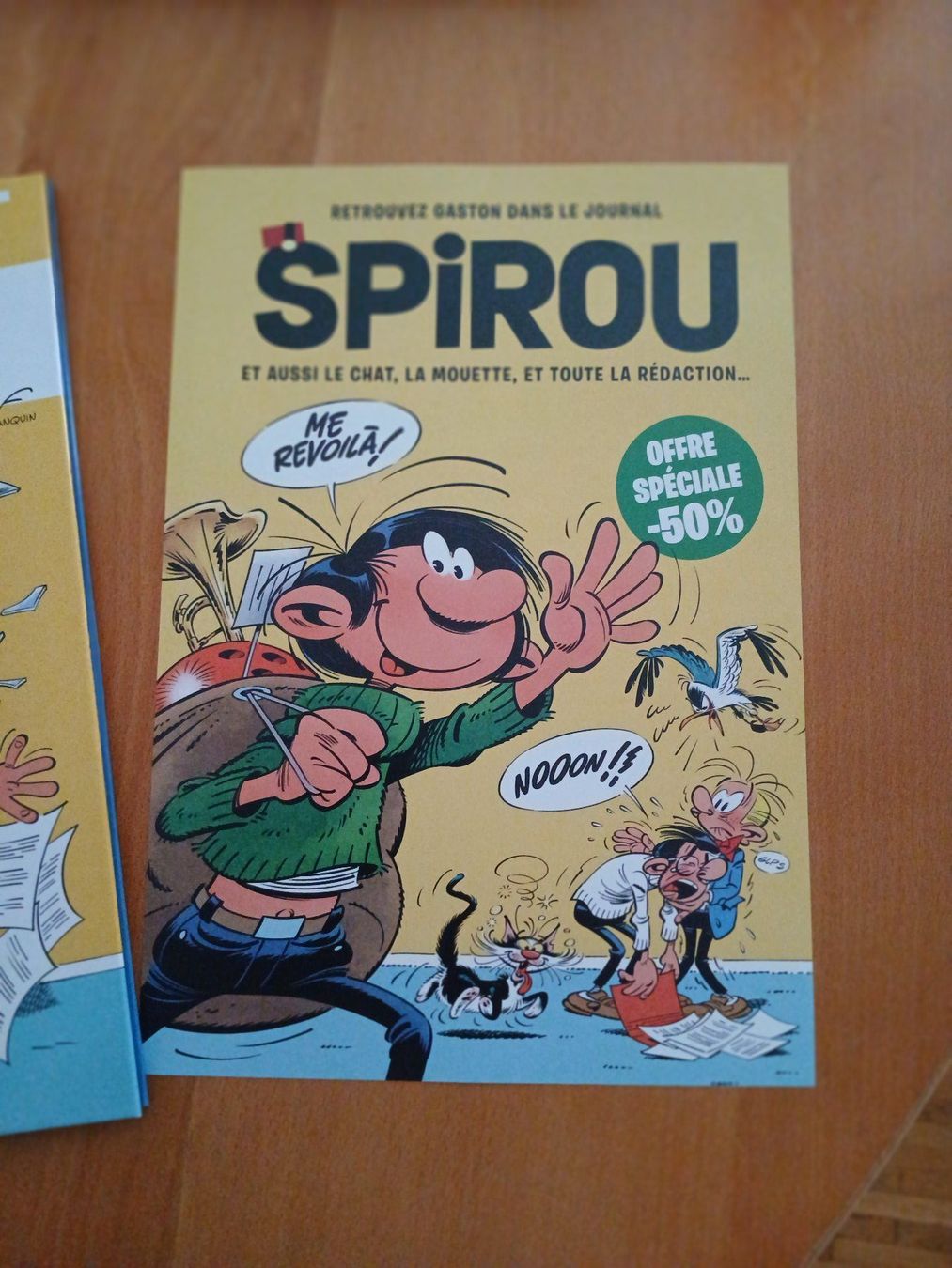 Fumetti: Gaston tome 22 - Le retour de Lagaffe (avec pub) – Nuovo (secondo la descrizione) da Genève venduto da voyageur63 2
