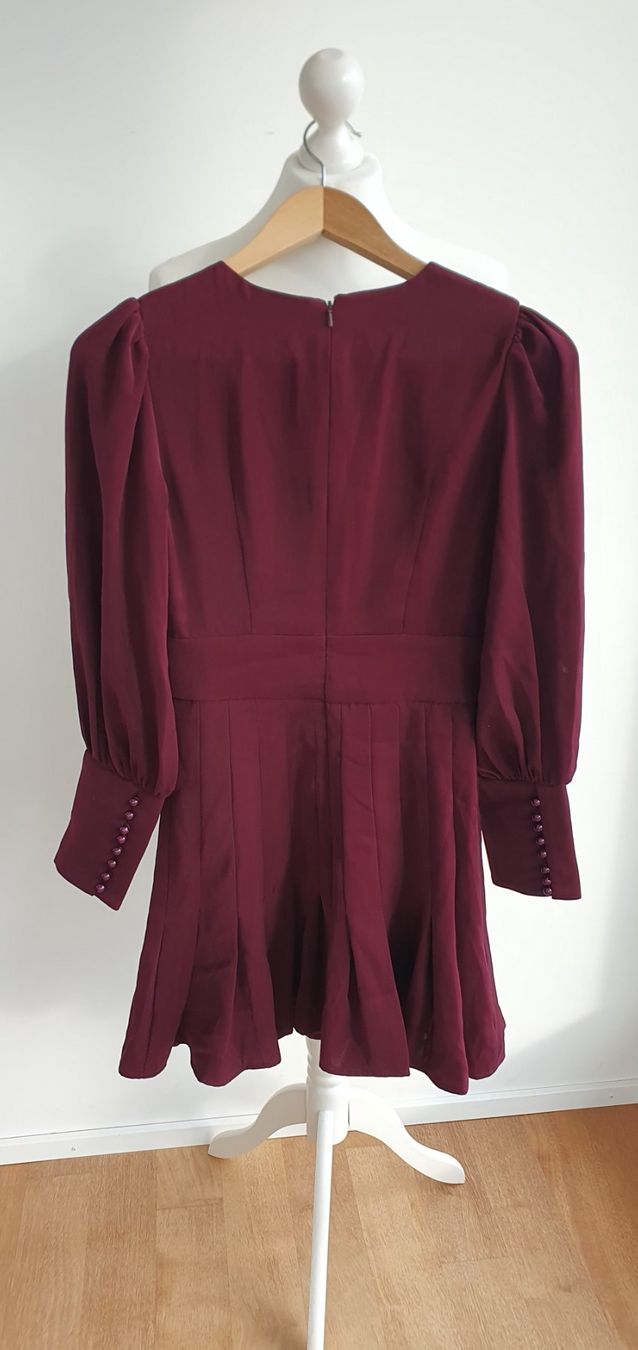 Vestiti: Kleid Mossmann bordeauxrot Grösse 34 – Usato da Stansstad venduto da InStyle8 5