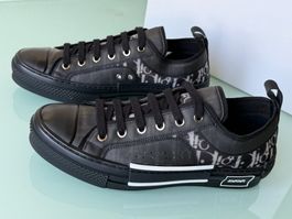 DIOR HOMME B23 Logo Oblique Motiv Low Top Sneakers 40 NEU