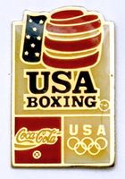Olympia Coca-Cola  Pin Boxing