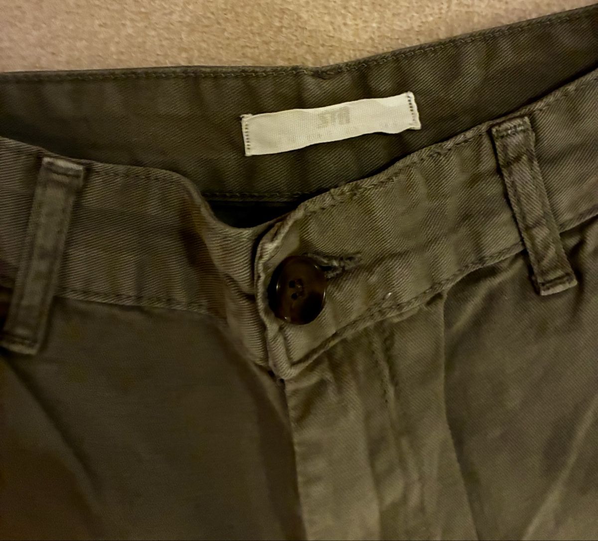 Pantalons: Olive Green Cargo Trousers - Size 36 – D'occasion à Schaan par RicX-10 1