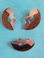 Schmuckset Ohrclips/Brosche