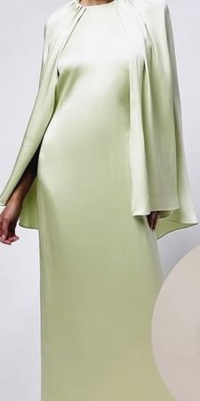 MONIQUE LHUILLIER Cape dress