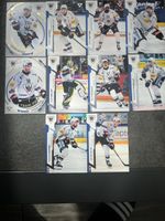 9 Eishockey Sammelkarten Spielerportraits Top Zustand.
