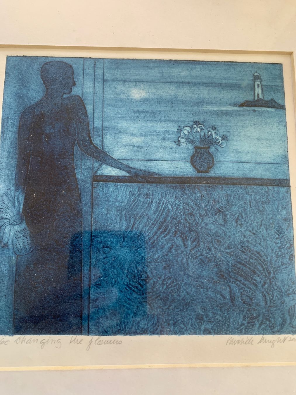 Poster & Bilder: Michelle Wright, "Changing the Flowers", gerahmtes Bild 2000 – Gebraucht aus Richterswil von Moii89 3