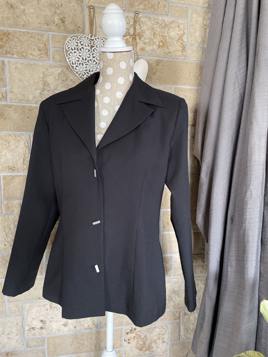 Giacche: Sergio Donna Blazer Schwarz Gr. 42 Elegant – Usato da Henggart venduto da Engelsi