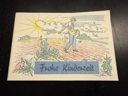 "Frohe Kinderzeit" - Süsses Bilderbuch, Top Zustand!