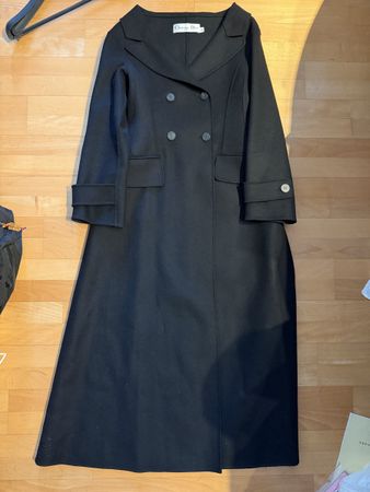 Dior Mantel Gr. 36 schwarz neuwertig