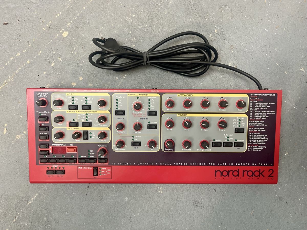 Nord Musikinstrumente: Nord Rack 2 virtual analog – Gebraucht aus Sierre von Prog_fazz
