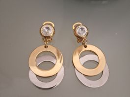 Vintage Statement Ohrclipse 5cm