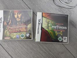 Nintendo DS Pirates of the Caribbean & Metroid Prime hunters