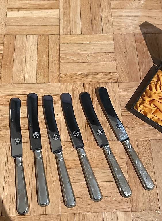 Posate: Antikes Messerset B&F, – Usato da Zürich venduto da don_6qbj 1