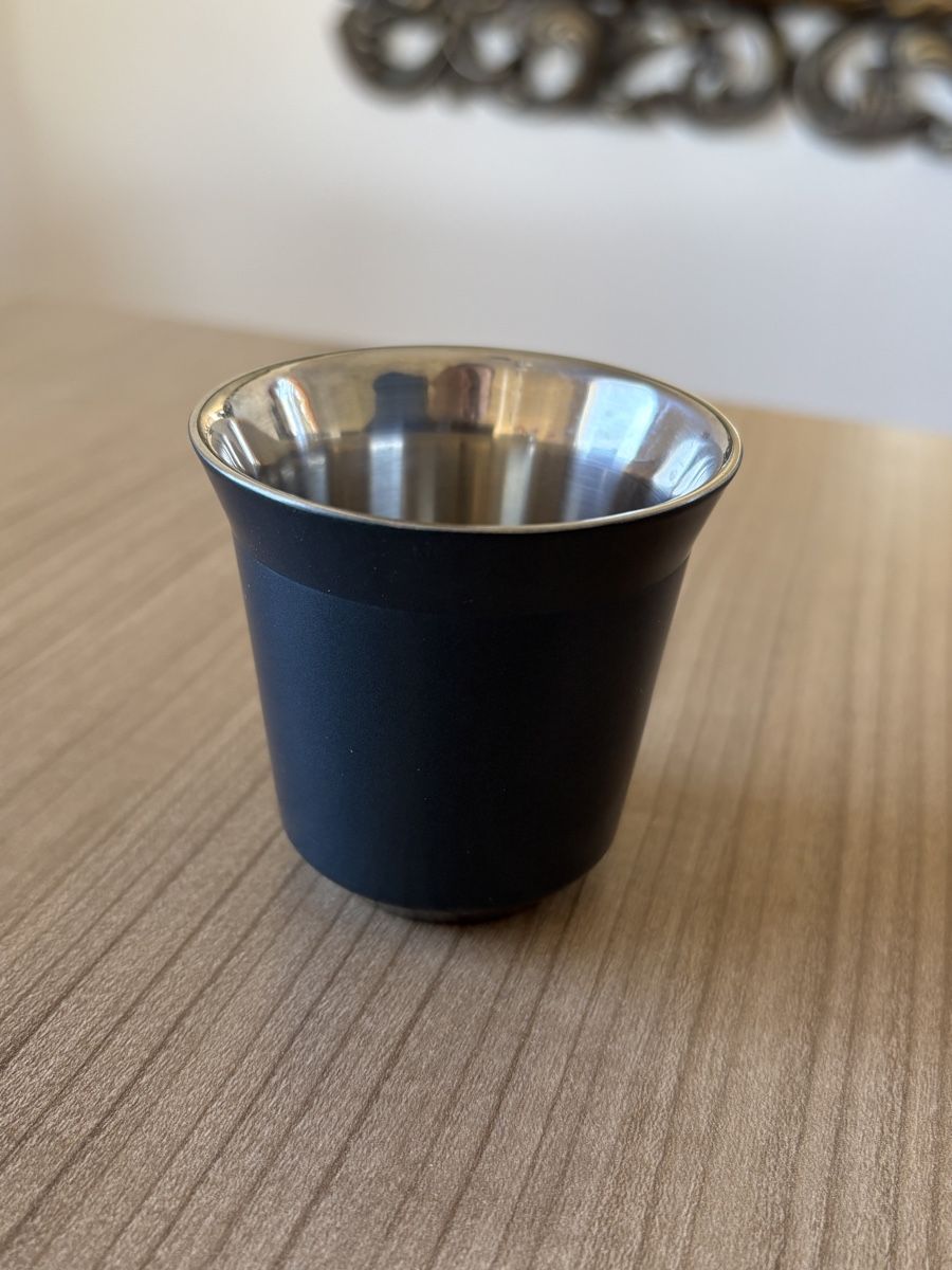 Nespresso Tasses: 2x Nespresso Cup Pixie - Lungo & Espresso - Metall – Neuf (Voir description) à Jona par Sid100 3