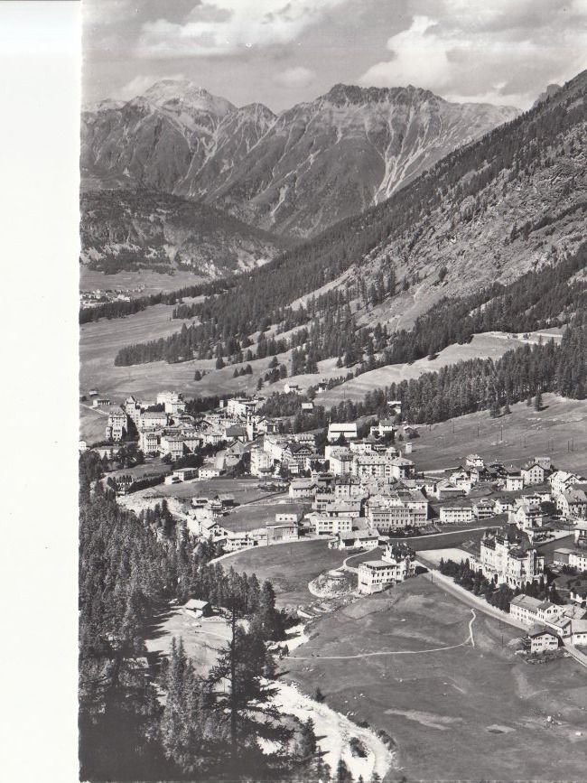 Ansichtskarten: Pontresina, ca. 1950 – Gebraucht aus Bürglen TG von StampGraf