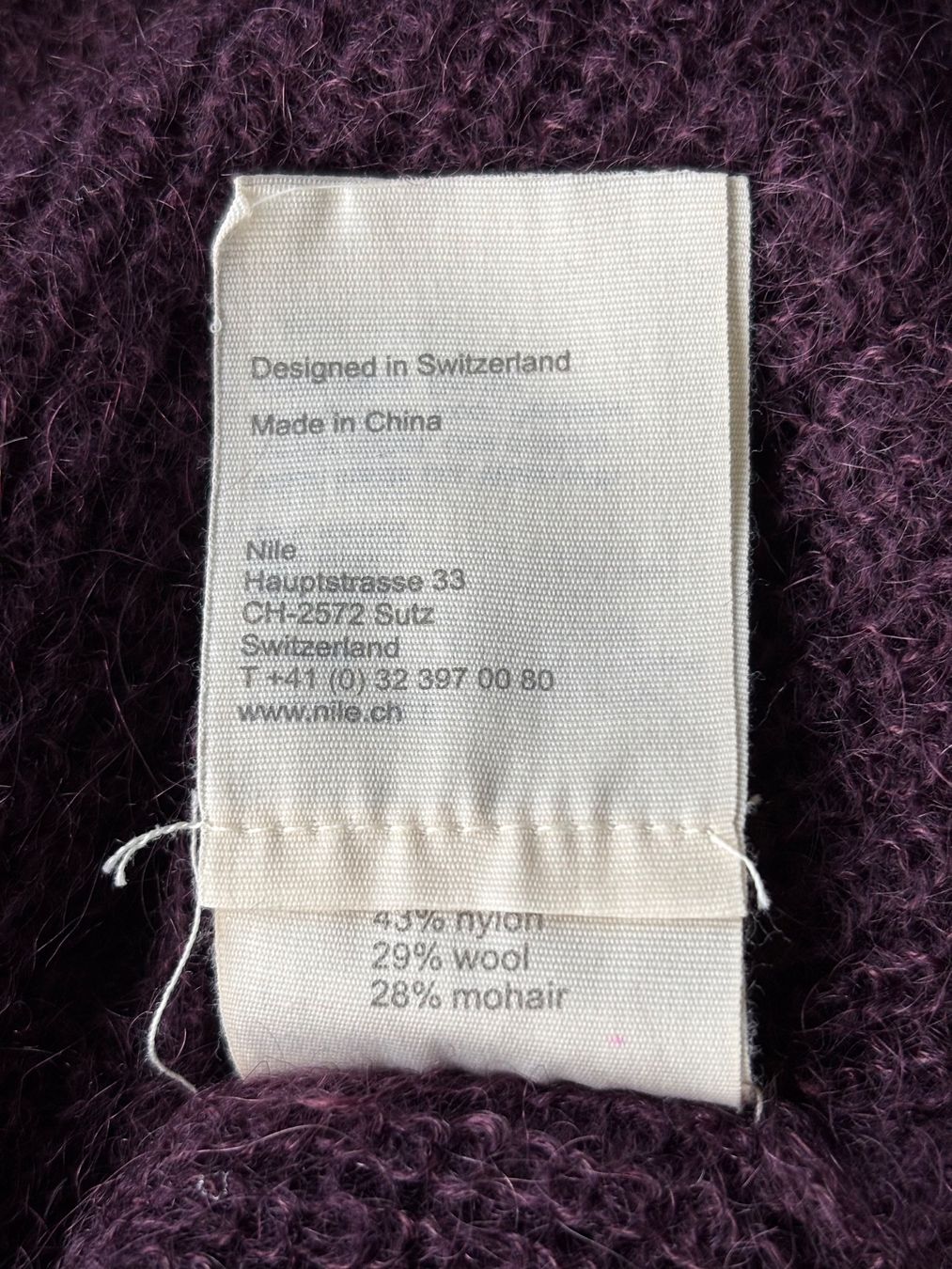 Nile Maglioni & Felpe: Nile Mohair-Pullover, Grösse S, langarm – Nuovo (secondo la descrizione) da Ebnat-Kappel venduto da Molton 5