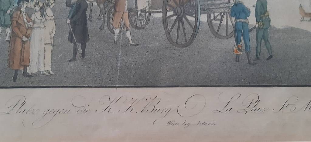 Dipinti: Antike Radierung Wien 19. Jht. – Usato da Schaan venduto da jud_59jg 2