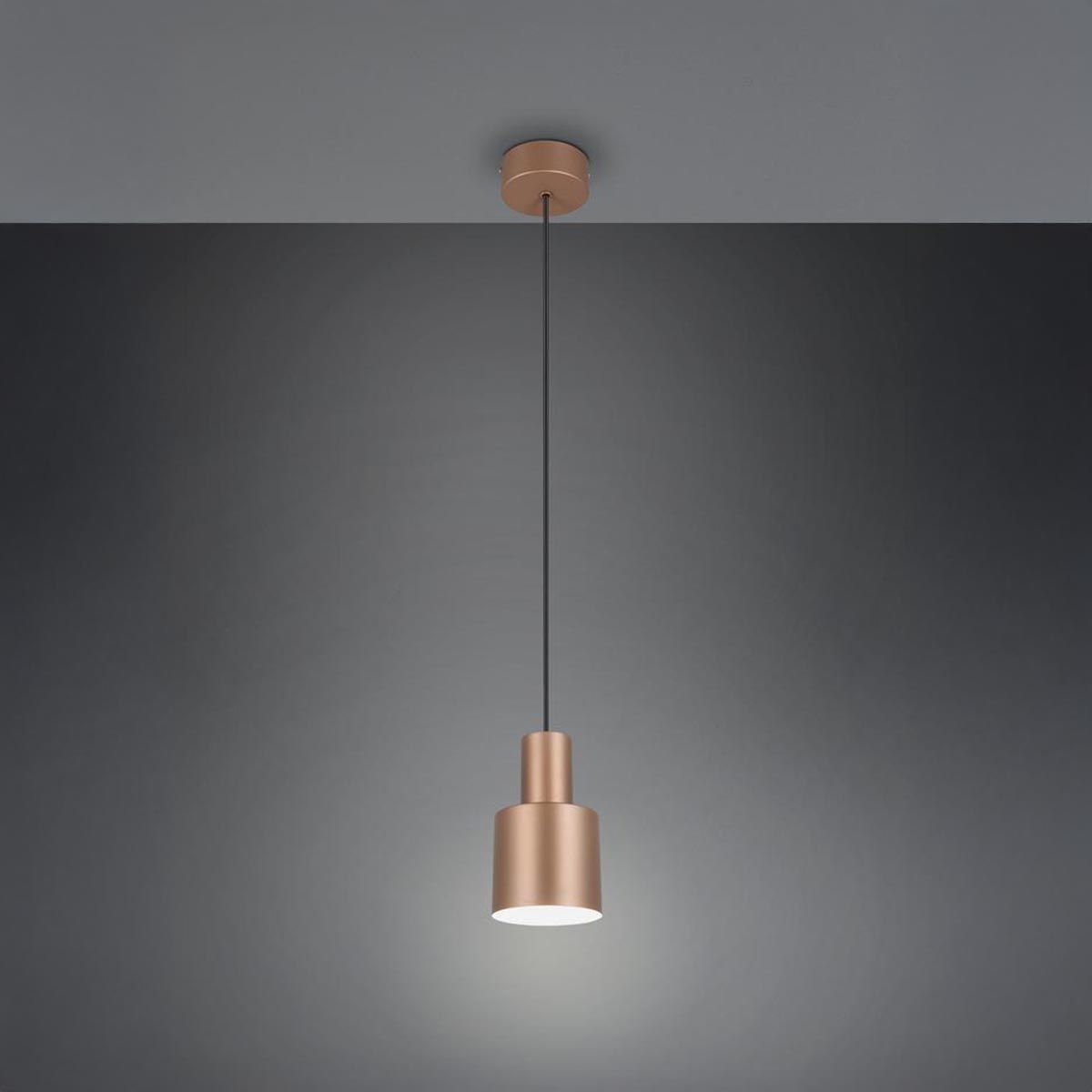 Kronleuchter & Deckenlampen: Pendelleuchte, Coffee, Rund, 12 cm Ø – Neu (gemäss Beschreibung) aus Kreuzlingen von Smart-Light