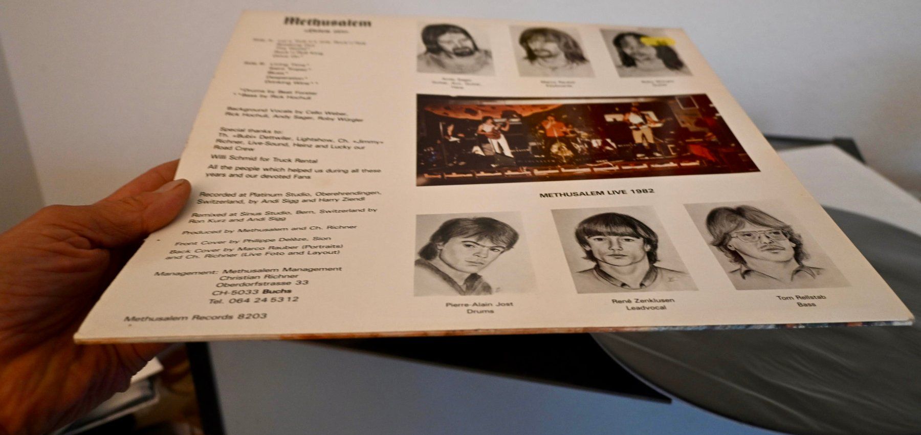 Dischi in vinile: CH prog LP 1979 private METHUSALEM drive on VG++ – Usato da Pfaffhausen venduto da mono_rec 7