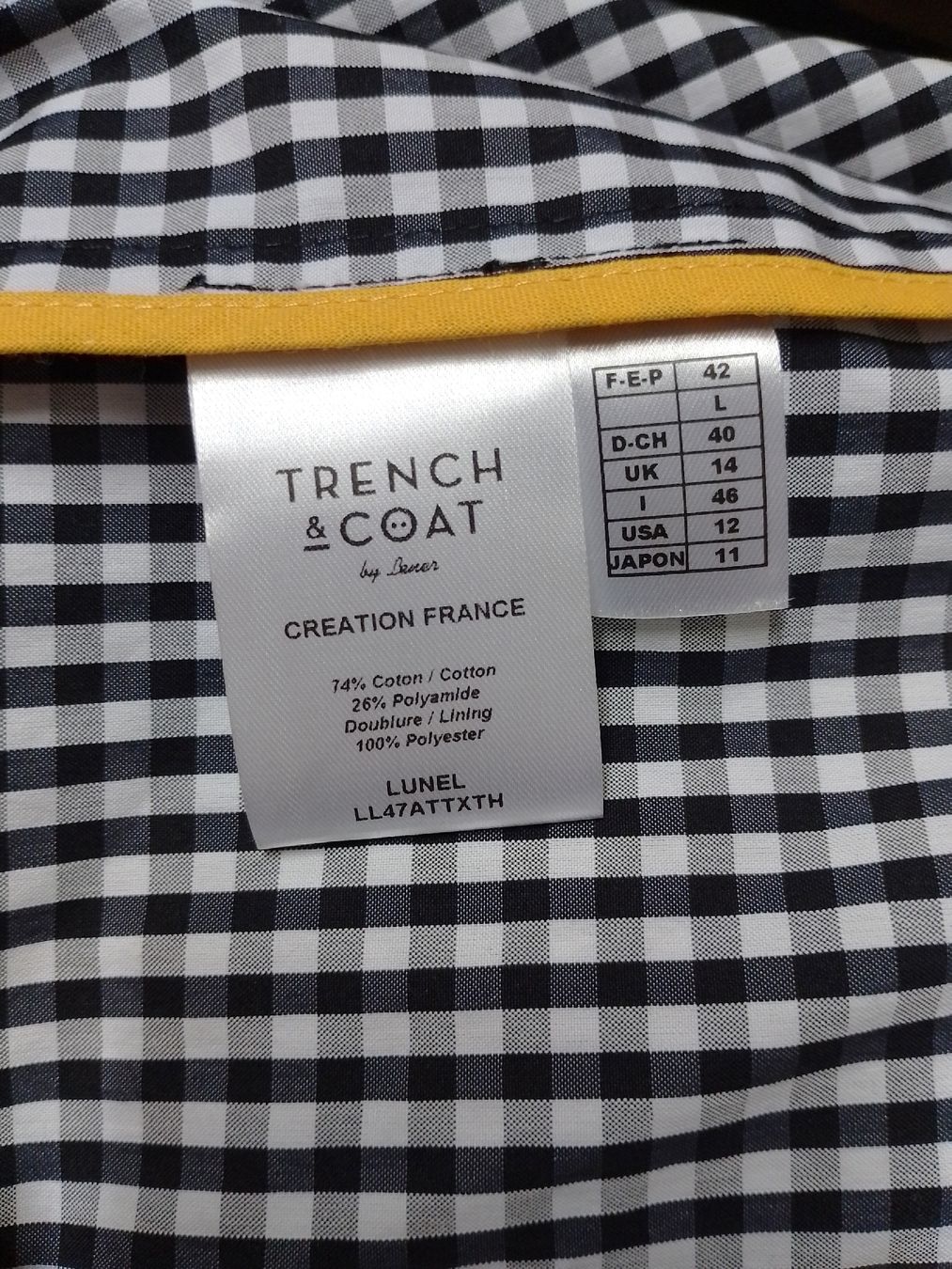 Cappotti: TRENCH&COAT Mantel Gr 40 – Usato da Luzern venduto da GoSecond 7