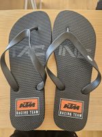Tongs KTM Racing Team noir taille 41/42, neuve!