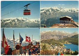 St. Moritz - 4 Bild AK