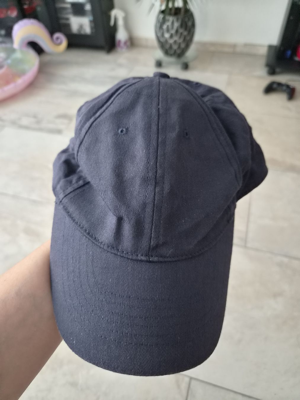 Chapeaux, bonnets & casquettes: Baseballcap dunkelblau Baumwolle Grösse 58cm – D'occasion à Niederrohrdorf par Miripfiri 5
