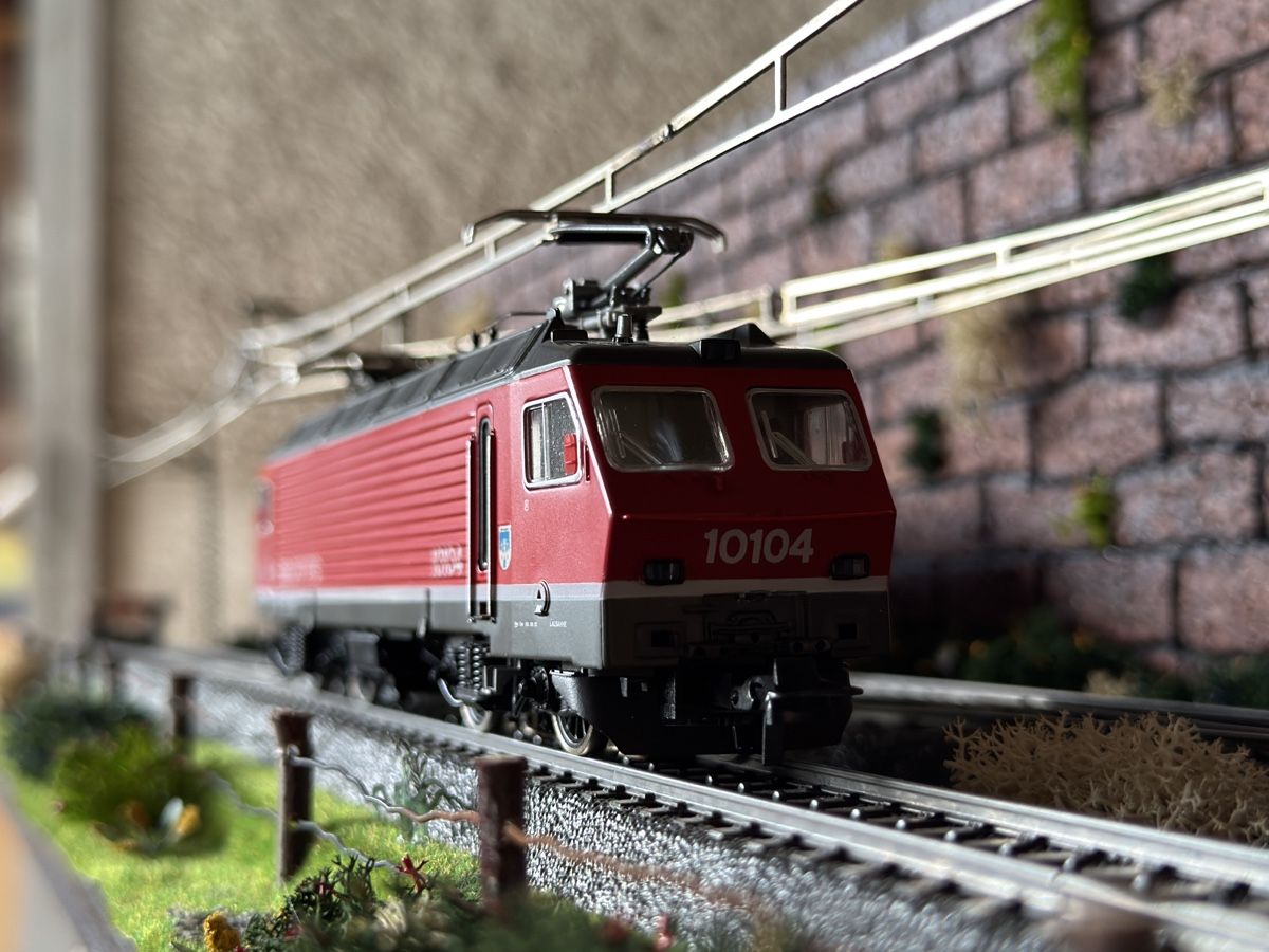 Roco Modellini di ferrovie: Roco Re 4/4, analog (AC) – Usato da Kyburg-Buchegg venduto da Mlaett 3