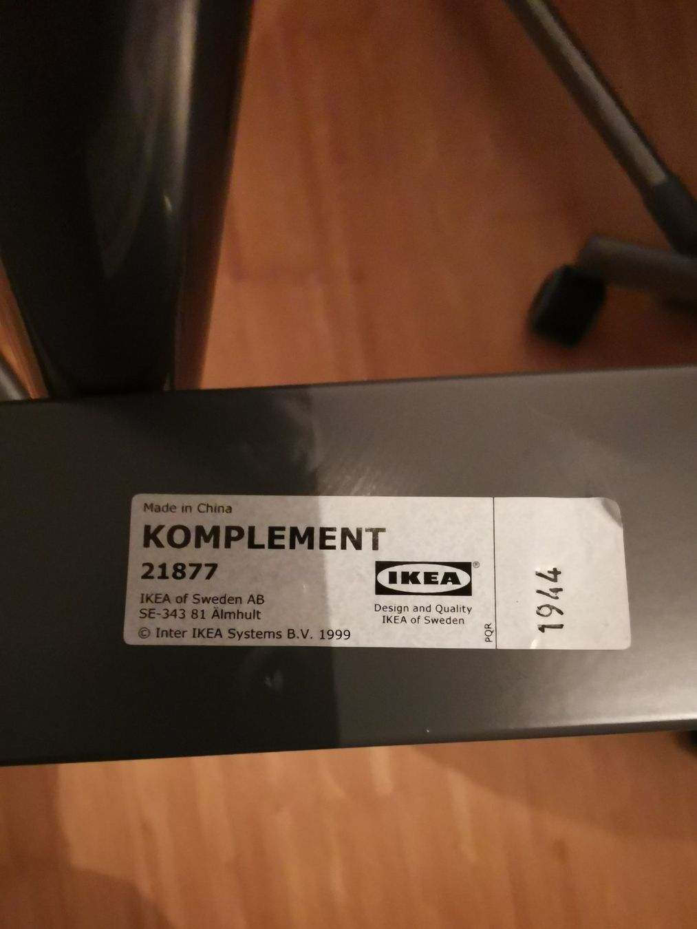 Appendiabiti: Komplement IKEA PAX Hosenaufhängung – Nuovo (secondo la descrizione) da Olten venduto da Winni6 2