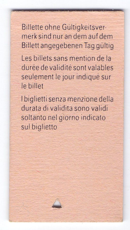Biglietti: Billette Lachen - Altendorf – Usato da Langenthal venduto da Sammlungs_aus 1