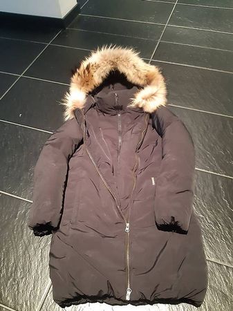 Vendita giacca Woolrich nera per bambina età 12 anni