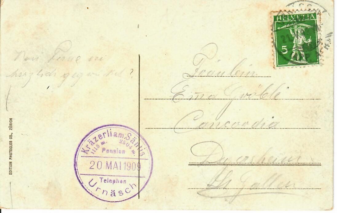 Cartes postales: Kräzerli am Säntis – D'occasion à Hochdorf par Ziegel-16 1