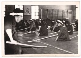 Fotografie Japanische Kampfsportschule, 