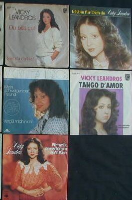 Vinyles: VICKY LEANDROS Sammlung: 11 Vinyl Single – D'occasion à Zürich par Vinyl 3