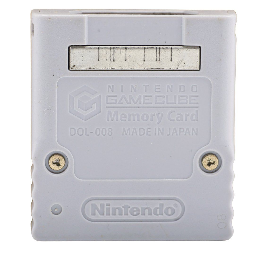Memory Units & Memory Cards: Gamecube Memory Card NTSC – Gebraucht aus Paudex von dindeboy 1