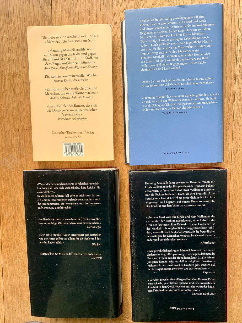 Libri: 3 x Henning Mankel – Usato da Altstätten SG venduto da alpalfa 1