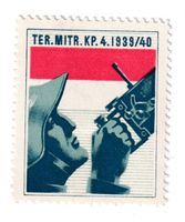 Soldaten Briefmarke