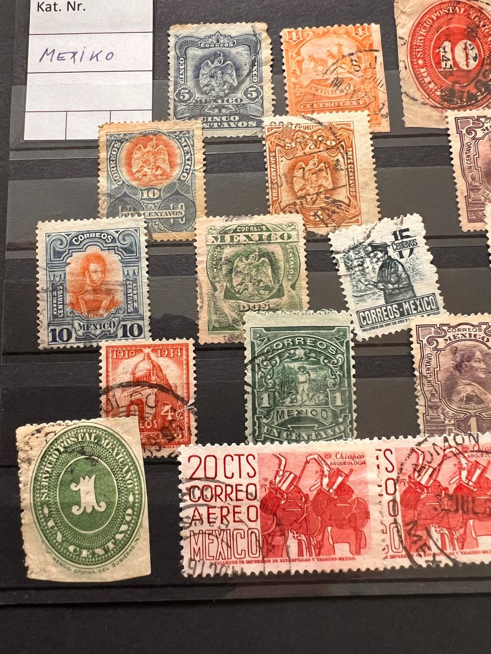Tutti i francobolli: Uralt Lot Mexiko gest. (E1871) – Usato da Hinwil venduto da Sidi4 1