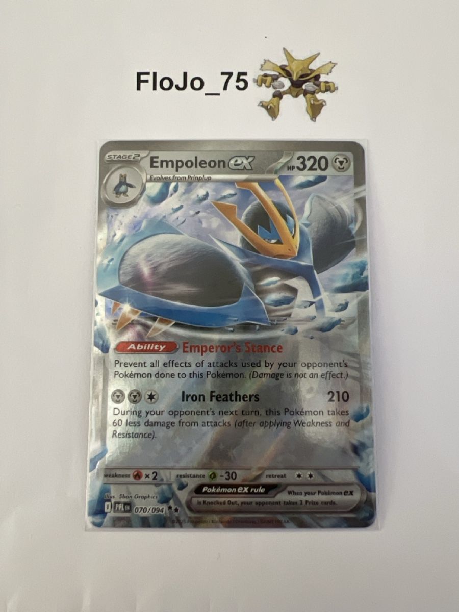 Pokémon Cartes à collectionner: Emploleon ex 70/94 🇬🇧 – D'occasion à St-Blaise par FloJo_75