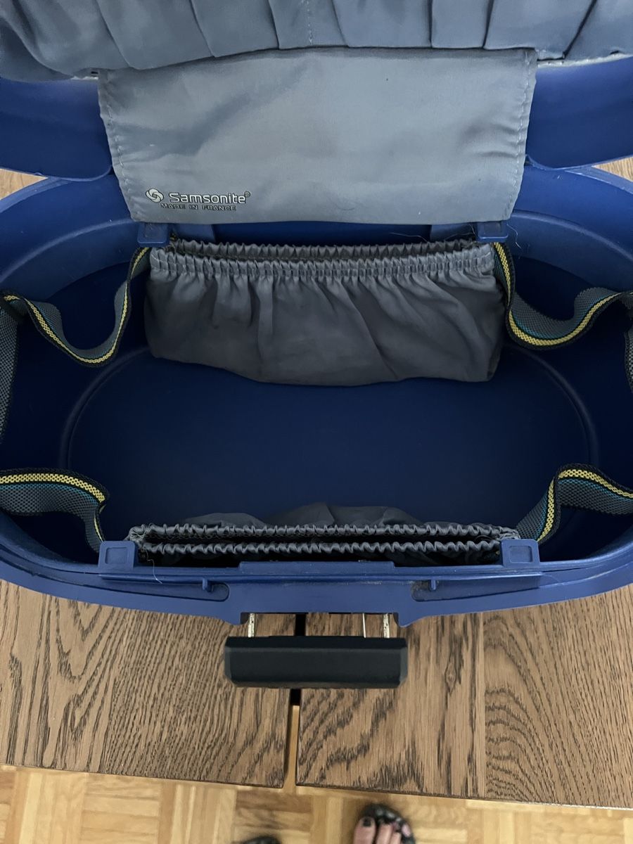 Samsonite Reisekoffer: Samsonite Kosmetikkoffer, Hartschale, Blau, Vintage! – Gebraucht aus Buchrain von Kubi29 4