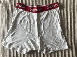 Boxer Supreme blanc taille L bon état
