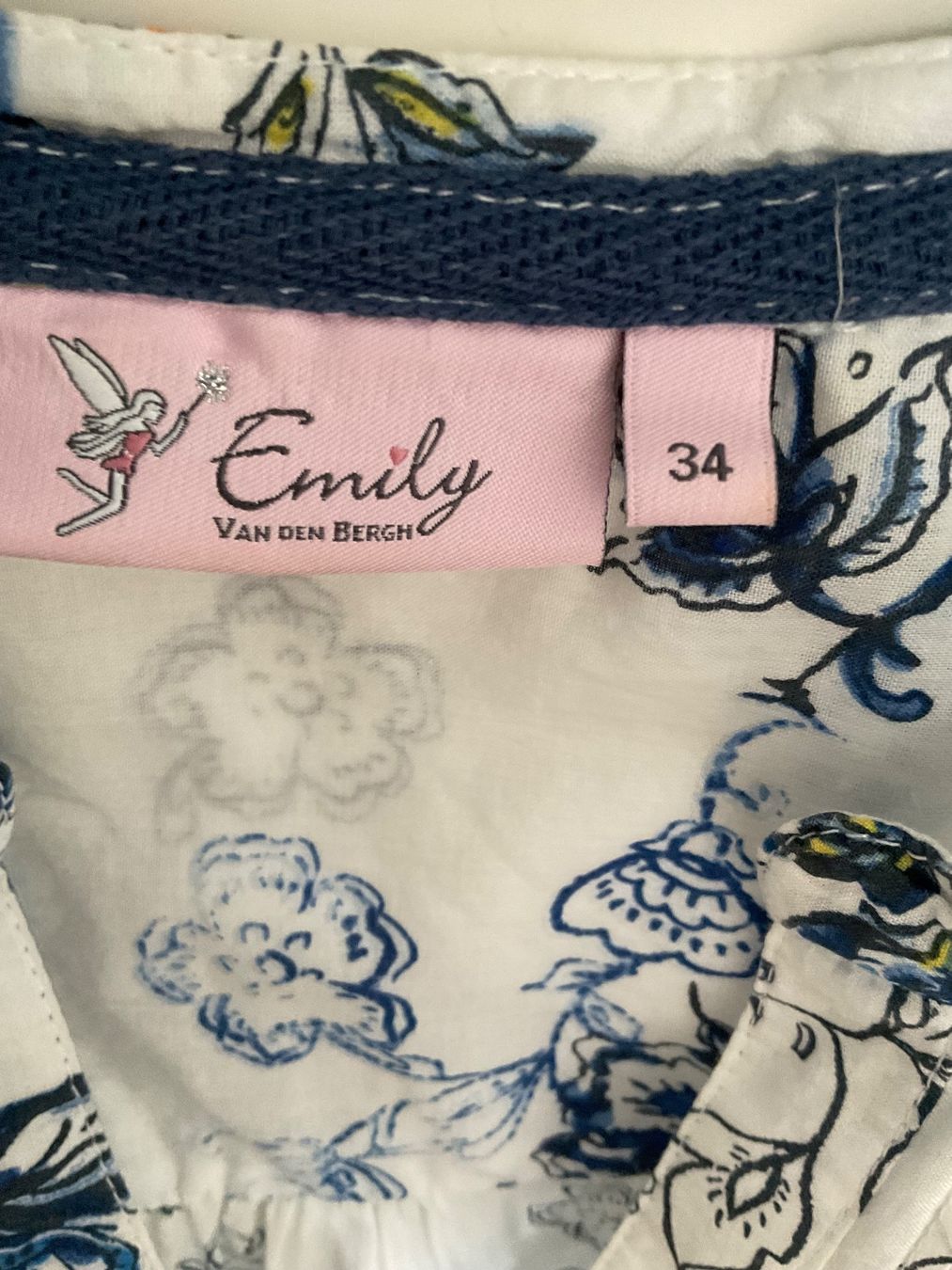 Emily van den Bergh Camicette: Emily van den Bergh Bluse Gr 34 feine Baumwolle – Usato da Urdorf venduto da alda02 3